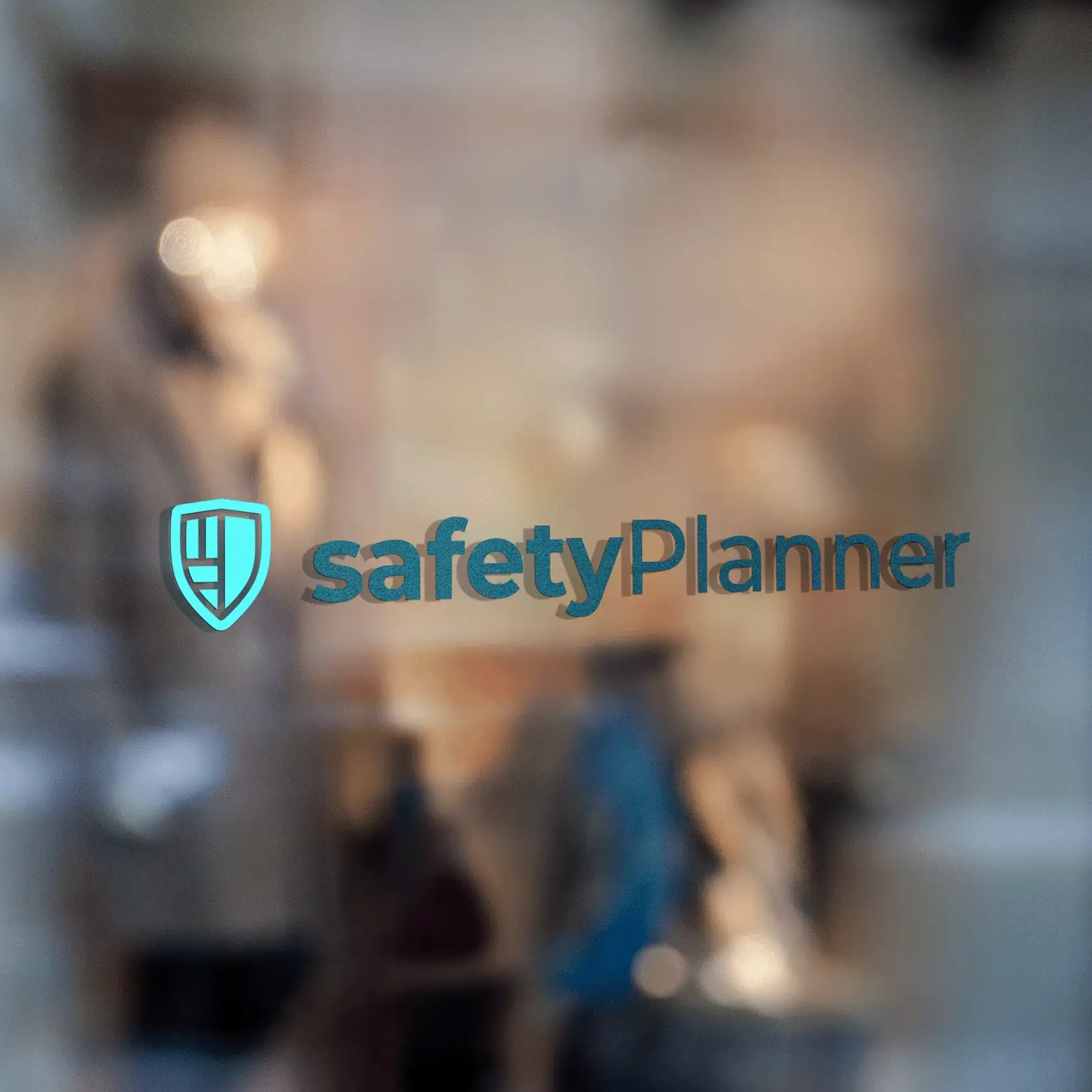 Safetyplanner Logo on Window